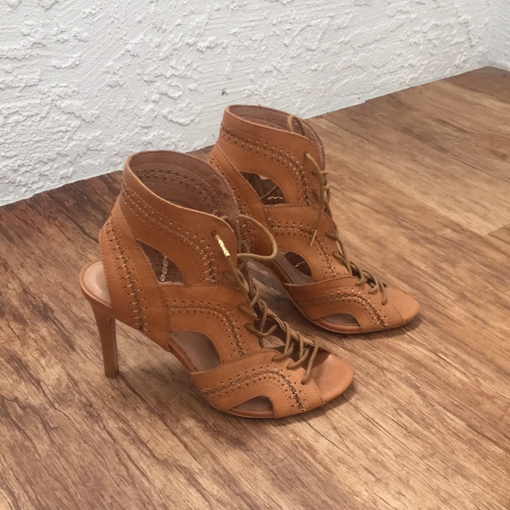 JOIE lace-up heels